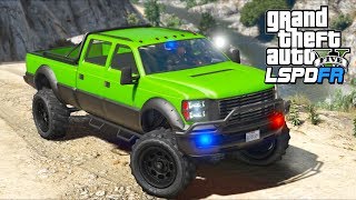 GTA 5 Mods  NEW Sandking Police Truck LSPDFR Gameplay [upl. by Ahsinel441]