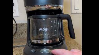 How to Use Mr Coffee® 12Cup Stainless Programmable Coffeemaker  BVMCABX39 [upl. by Amilas957]