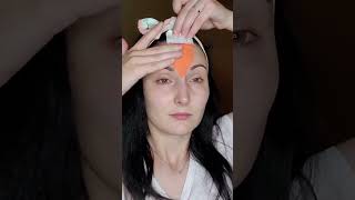 How to remove forehead wrinkles with tape Forehead taping [upl. by Bert]