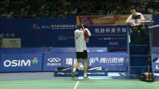 F  MD  Cai Yun  Fu Haifeng vs Jung J S  Lee Y D  2011 Li Ning China Masters [upl. by Atidnan604]