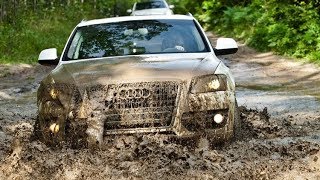 Audi Q7 VS Audi Q5  Offroad amp Snow Test [upl. by Noman]