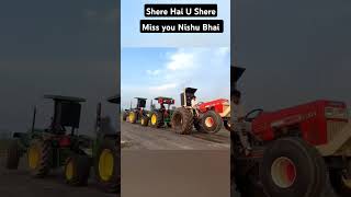 Swaraj 855 Vs Do John Deere 50505210shorts [upl. by Ytram]