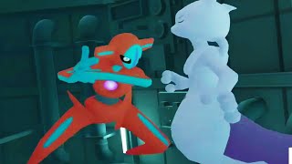 ok this mewtwo vs deoxys pokemon animation 🔥 [upl. by Bury848]