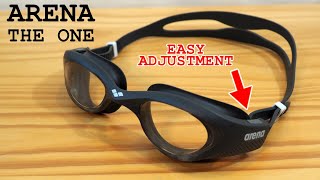 Arena THE ONE Swim Goggles • Unboxing overview and adjustment system [upl. by Xanthus]