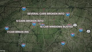 Greensboro police share warning about car breakins [upl. by Yecal]