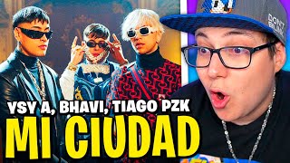 BOFFE REACCIONA a YSY A x BHAVI ft TIAGO PZK quotMI CIUDADquot [upl. by Enyamert718]