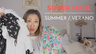 SUPER HAUL ROPA Verano Romwe Zara Stradivarius Shein Mango HyM Rosegal Asos [upl. by Eilsel894]