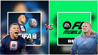 FIFA MOBILE 23 Vs EA SPORTS FC MOBILE COMPARISON GRAPHICS ANIMATION CELEBRATIONS [upl. by Alian57]