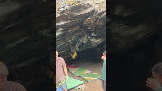 Schist Cave Right V5  Swiftwater [upl. by Ailehs]