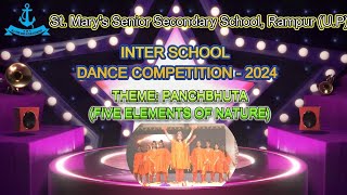 Inter School Dance Competition 2024 St Marys Senior Secondary School Rampur UP [upl. by Deland471]