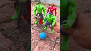 The poorest dwarf in the world 🤣🤣🤣  Marvel Toys superman spiderman marvel [upl. by Sliwa]