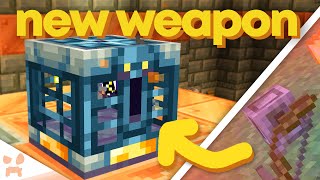 Minecraft 121’s New Weapon Reveal  BIG SURPRISES [upl. by Fillian]