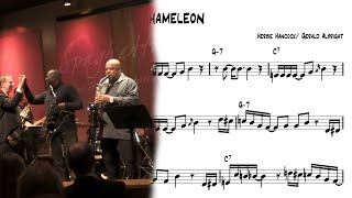 Chameleon  Gerald Albright Transcription [upl. by Saraiya]