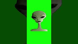 Talking Alien Meme  Green Screen [upl. by Barb]