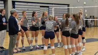 Champlin Park Volleyball Set for Section Final  Preview [upl. by Amron]