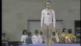 Tatiana Lysenko  1992 Olympics EF  Vault 2 [upl. by Clarkin]