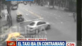 C5N  TRANSITO ACCIDENTE FATAL EN SANTA FE Y MONTEVIDEO [upl. by Akcired859]