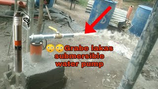 15hp goulds Submersible water pump  installing water pump 200ft water level [upl. by Zeta]