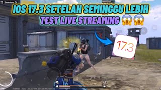 IOS 173 MAIN PUBGM SAMBIL LIVE STREAMING AUTO MELEDAK 😱😱 IPHONE XR KETAR KETIR [upl. by Healey541]