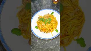 Amazing recipe Chinese stir fry with teriyaki sauce 🥢🔥 deliciousfood рецепты pastarecipe еда [upl. by Annairt]