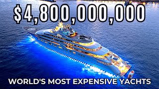 Top 10 Super Yachts in the world [upl. by Paolo]