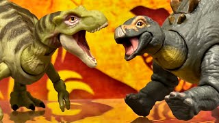 DESCUBRIENDO DINOSAURIOS NUEVOS AVENTURA JURÁSICA T REX JR ESTEGOSAURIO IRRITATOR amp MÁS [upl. by Artsa]