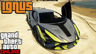 Tuneando todos los autos del GTA 5 Online 14  Pegassi IGNUS [upl. by Otrebron]