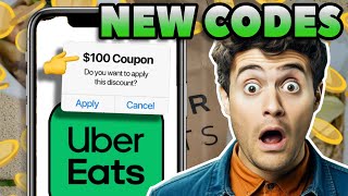 How to get a VALID Uber Eats Promo Code for 100 of Free Food 🌭 Uber Eats Coupon Codes 2024 [upl. by Holden]