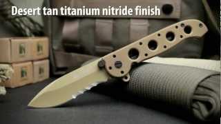 CRKT M2112GD Knife Designed by Kit Carson [upl. by Ssilem]