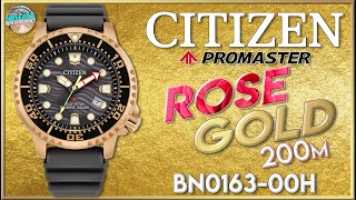 New Textured Dial  Citizen Promaster Rose Gold 200m Diver BN016300H Unbox amp Review [upl. by Moulden]