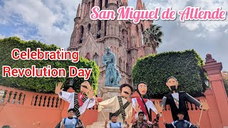 Mexican Revolution Day Parade San Miguel de Allende Comes Alive [upl. by Sugirdor]