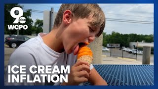 Trying to beat the heat Heres whats driving up the cost of your ice cream [upl. by Okier]