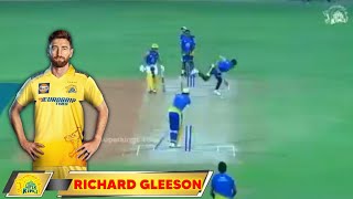 Watch  Richard Gleeson Bowling Today at CSK Camp  Richard Gleeson Join CSK  Richard Gleeson CSK [upl. by Fishman]