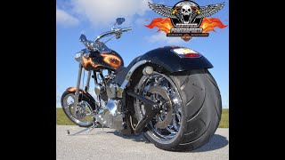 SOLD  2007 THUNDER MOUNTAIN KEYSTONE 300 SOFTAIL CHOPPER 120ci Harley Screamin Eagle Motor [upl. by Spindell399]