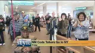 Honoring Navajo Code Talkers in NYC [upl. by Ley]