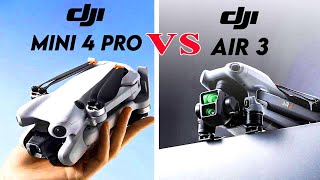 DJI Air 3S vs Mini 4 Pro  To Which Should You Put Your Money 😅 [upl. by Aicad]