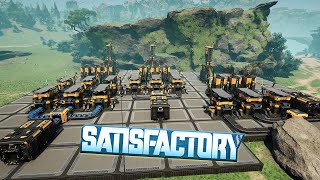 Satisfactory 10 Ep4  Improving Some Productions [upl. by Cida]