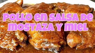 Cómo hacer pollo en salsa de mostaza y miel [upl. by Noinatrad]