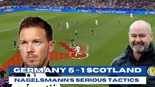 Germany vs Scotland Tactical Analysis  How Nagelsmanns Tactics Outdone Scotland [upl. by Julina134]