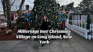 Milleridge Inn Christmas Village on Long Island New York lets watch with me subscribenewyork [upl. by Garey]