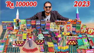 Diwali Stash Testing 2023  Mr Indian Hacker  Diwali Crackers [upl. by Nihsfa]