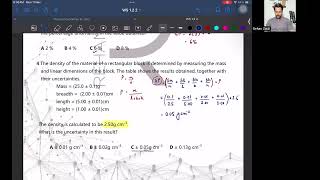 Errors and Uncertainty  AS Physics Lecture 5 [upl. by Haughay]