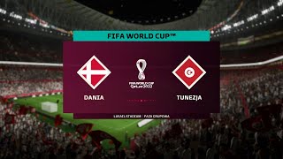 FIFA 23 WORLD CUP 8 Dania  Tunezja [upl. by Leah]