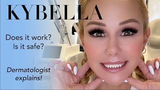 Kybella  How to spot reduce fat get rid of a double chin and contour your jaw line [upl. by Inva]