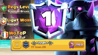 Top1 with PEKKA BRIDGE SPAM🤗Clash Royale [upl. by Oicelem]