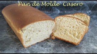 Receta Pan De Molde Casero Muy Facil  Silvana Cocina [upl. by Leela]