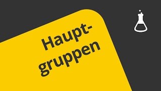 PSE Die Hauptgruppen mit Namen und Eigenschaften  Chemie  Allgemeine und anorganische Chemie [upl. by Sada]