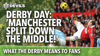 Derby Day Manchester Split Down The Middle  Fan Opinion [upl. by Humfrey]