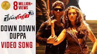 Race Gurram Video Songs  Down Down Song  Allu Arjun  Shruti Haasan  Saloni  Prakash Raj [upl. by Haonam]