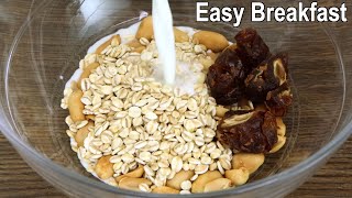 Easy Oats Breakfast Recipe [upl. by Adnilev131]